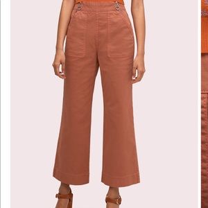 High waist Kate Spade white pant